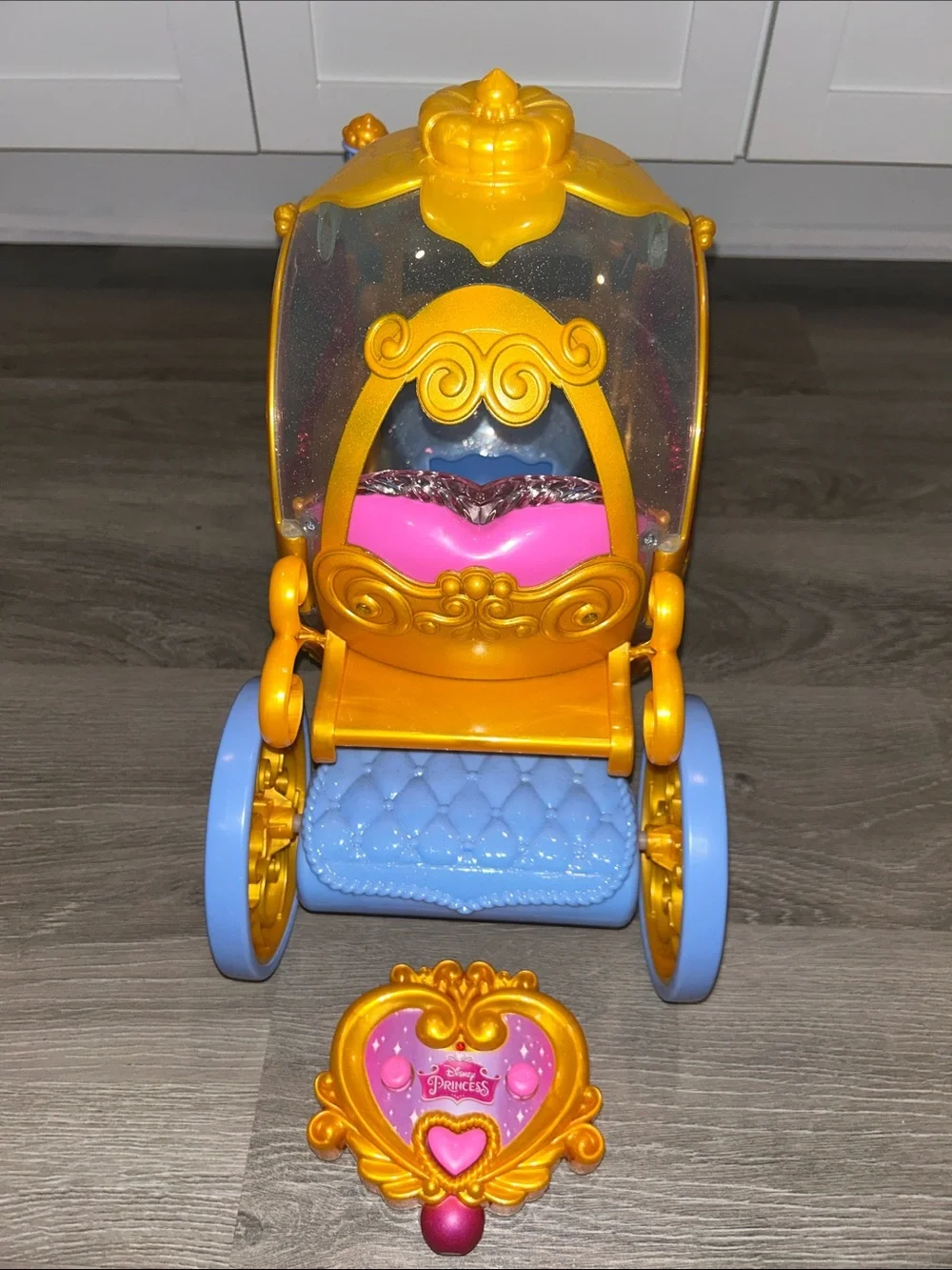 Disney Princess Carriage RC Radio Control Car Toy
